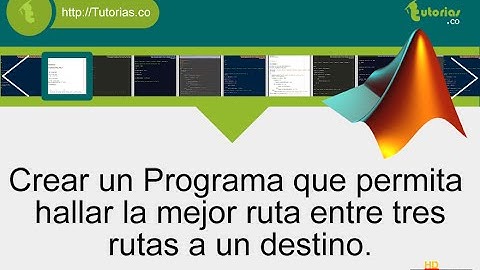 sentencia if-else – matLab (la mejor ruta)