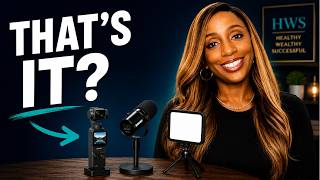 A Simple YouTube Filming Setup for Business Owners - Camera, Audio, Lighting (Basic Equipment Guide)