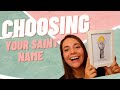 HOW TO CHOOSE YOUR CONFIRMATION SAINT 😇 - recs for choosing your saint & how I found mine