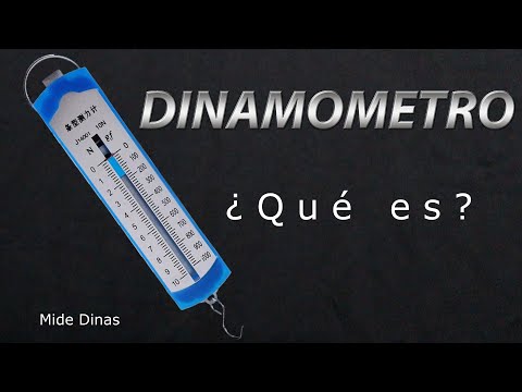 Video: Que Se Mide Con Un Dinamómetro