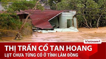 Thủy điện Đa Nhim xả lũ, hàng nghìn người dân Lâm Đồng không thể về nhà