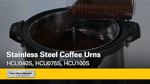 Hamilton Beach Commercial - HCU040S, HCU075S, HCU1...