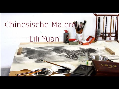 Chinese painting- grapes, Chinesische Malerei einfach lernen - Weintrauben, Lili Yuan