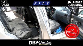 Sel Hasarı! | Fiat Palio Detaylı İç Temizlik & Sterilizasyon Uygulamaları | DBY Detailing