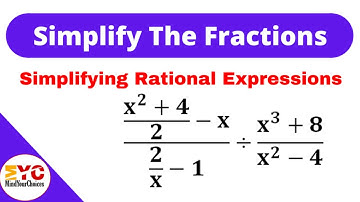 Simplifying Rational Expression | Simplify The Fraction | Reduce Into Lowest Term @MindYourChoices