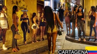 CARTAGENA COLOMBIA WILD NIGHTLIFE DISTRICT [FULL TOUR] 🇨🇴