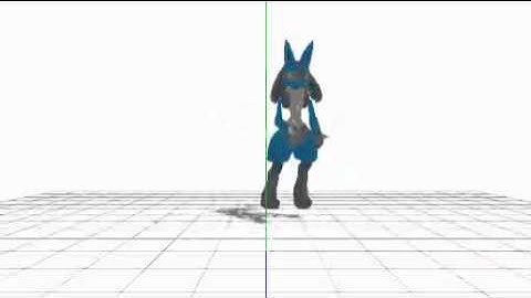 MMD - First try at Kinect