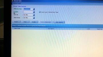 AutoCount Stock Take - TM Century Solutions