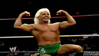 Ric Flair vs Lex Luger Starrcade 1988 Highlights