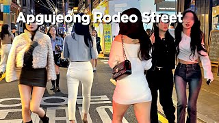 [4K SEOUL KOREA]🔥🔥판타스틱 거리 불토 압구정 새벽1시 압구정로데오🔥🔥/Apgujeong#SEOUL/KOREA/City Stroll