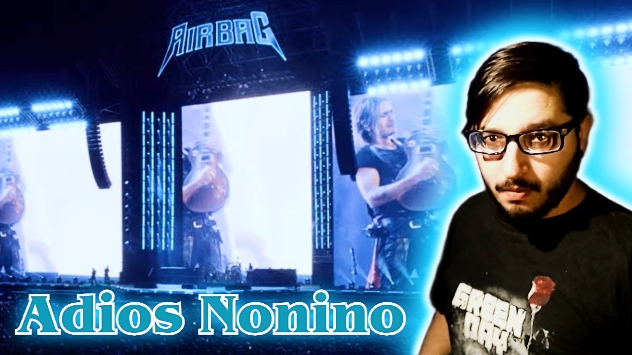 Emocionante reacción a AIRBAG - Adiós Nonino (Astor Piazzolla) - Live River Plate @AIRBAG