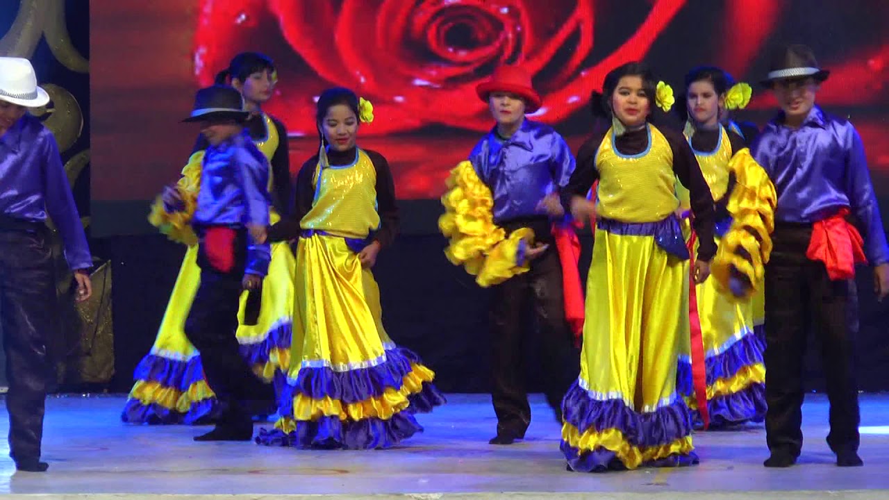 Spanish Dance by Kids on Annual Function @ KPS Durg 2019.