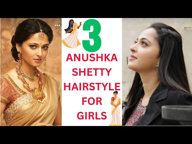 anushka Shetty) Indian Women | Flicks haircut, Oval face haircuts, Long hair  styles