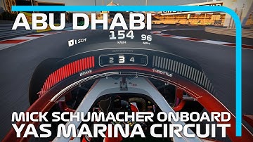 Assetto Corsa F2 Onboard 2020 Mick Schumacher Abu Dhabi Yas Marina Circuit | Formula RSS 2 V6