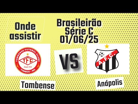 Onde assistir Tombense x Anápolis ao vivo | Rodada 8 Série C 01/06/25 ...