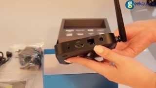 Minix Z64 Z64w windows 8.1 TV Box unboxing Review