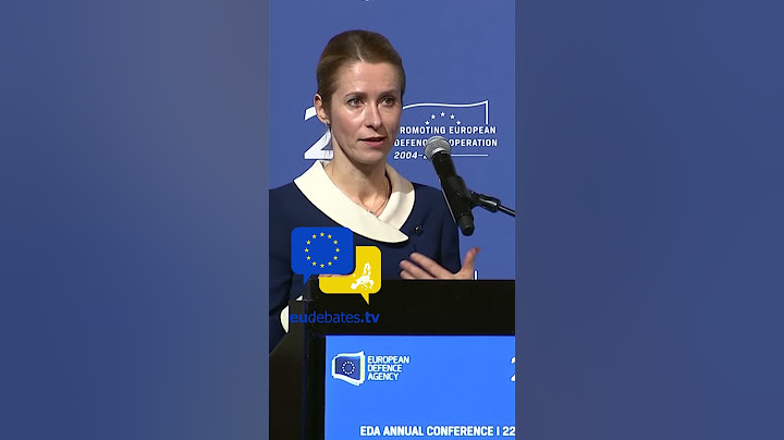 We Must Prepare for War – Before It’s Too Late! Kaja Kallas #eudebates #defencespending #defence