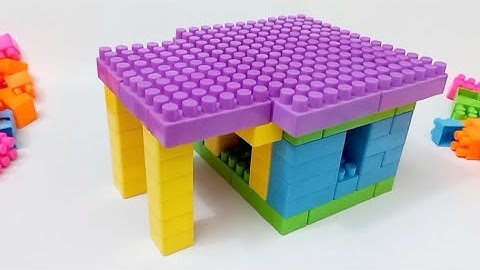 Satisfying DIY Lego House /ASMR/Building Blocks /Lego Building Fun #buildingblocks #lego #asmrsounds