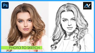 How To Do Pencil Sketch In Photoshop | Photoshop Tutorial 2024 [Step by Step]