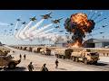 Today. June 13! Iran's major military base port destroyed by 150 U.S Jets Bomber - ARMA 3