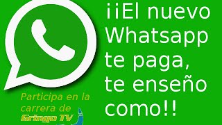 WhatsApp paga - inscríbate al concurso hasta el 7/7/2016 by Gringo TV Español 735 views 7 years ago 16 minutes