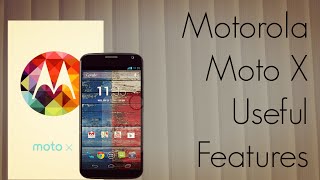 Moto X Useful Features / Touchless Control Demo / Active Display / Motorola Assist - PhoneRadar