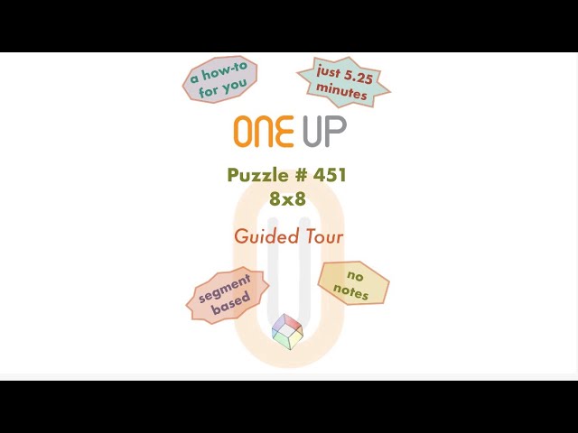 One Up 451 Guided Tour | a how-to for you | 14 Jun '25