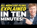 Every medicare plan explained in just 10 minutes 