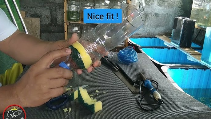 Fish poop collector DIY, Aquarium siphon DIY