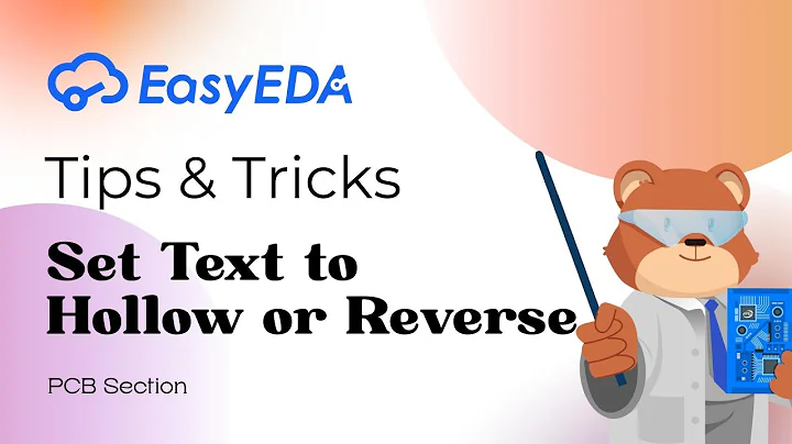 Quick Tips [PCB 6]: Set Text to Hollow or Reverse