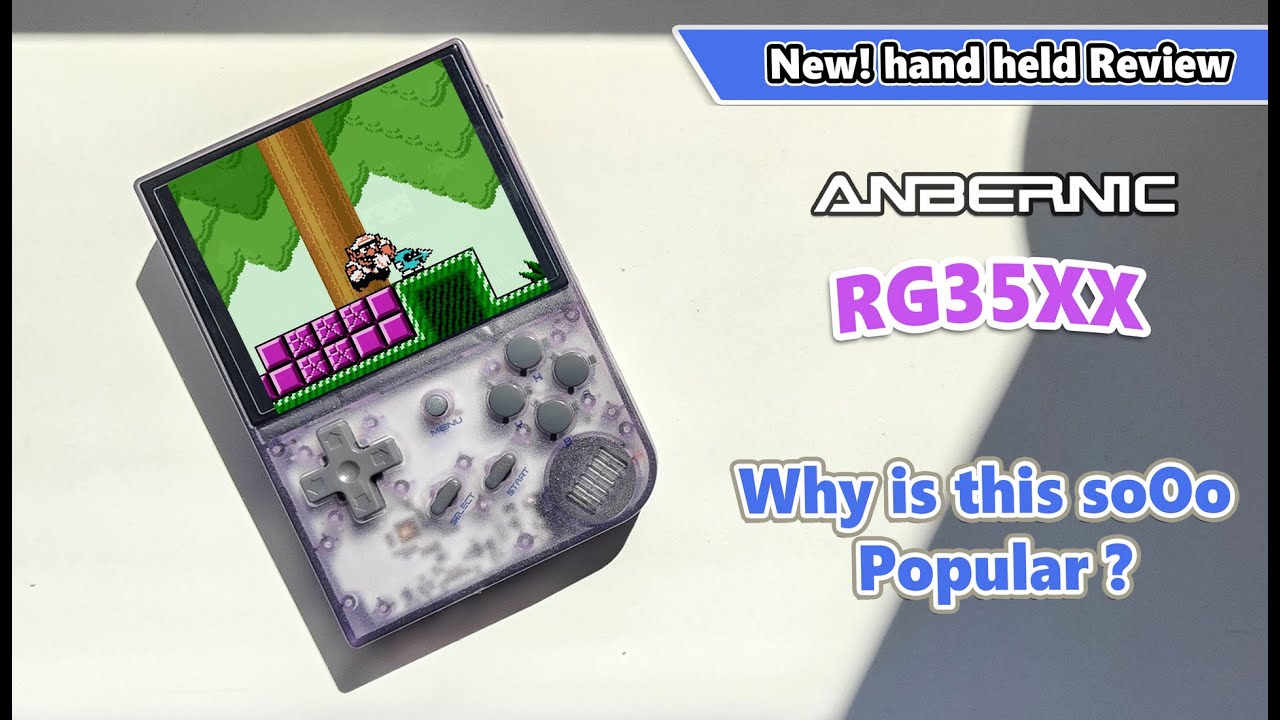 ANBERNIC Officially Reveals RG35XX Plus Handheld Launching Nov 25th