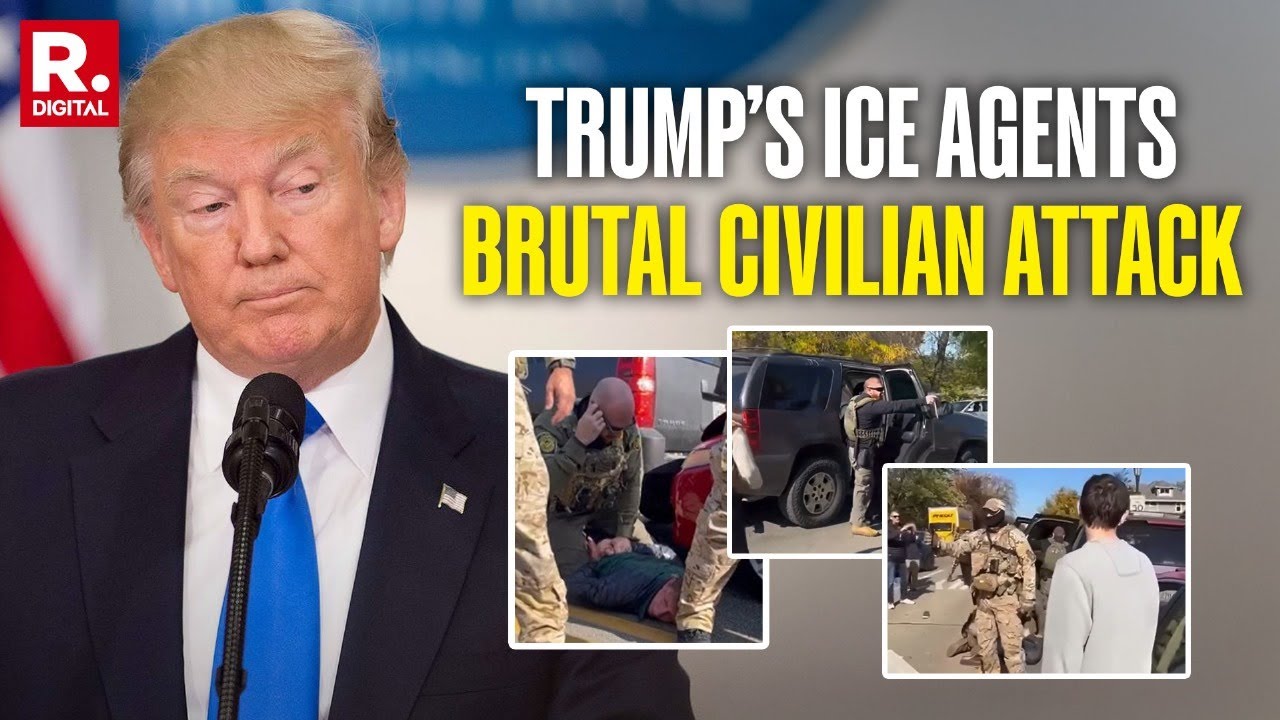 Trump’s ICE Agents Under Fire for Brutal Civilian Assault In Illinois | Viral Footage Sparks Outrage