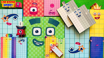 Looking for Numberblocks NEW 531 Puzzle Tetris Shape ASMR chirping of birds