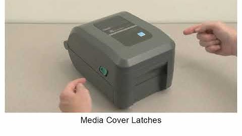 Printer Features: Zebra GT800 Desktop Label Printer