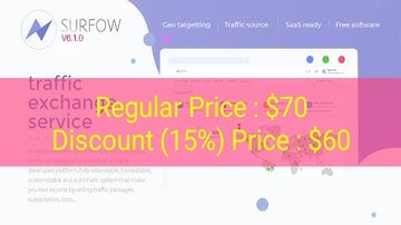 How to Buy Ads Network Script Cheapest Price | Surfow - Traffic Exchange Service