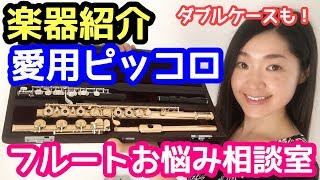 【ピッコロ楽器紹介】プロのフルート奏者の使用楽器・値段公開！愛用ダブルケースもFor Flute Players