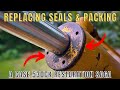 Replacing Hydraulic Cylinder Seals & Packing Case 530CK