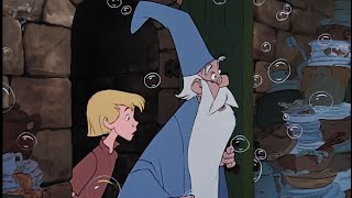 Disneys The Sword In The Stone 1963 - Merlin Casts A Spell In The Kitchen Hd