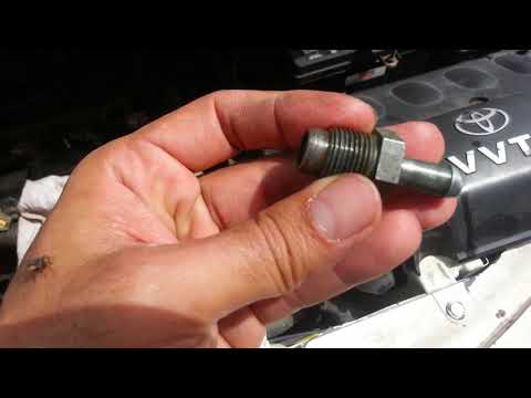 حل مشكلة نقص الزيت فى الماكينة ورجة الماكينة تنظيف بلف التبخير  مهم جدا لسيارة يارس