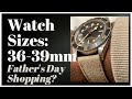 Watch Shopping for Father’s Day? Brief Overview on Watch Sizes 36-39mm