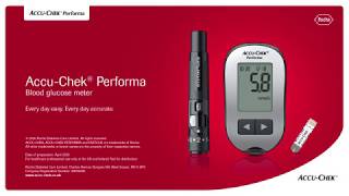 Getting started with the Accu-Chek Performa meter - YouTube