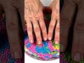 ASMR Slime Exploding Beads 💥 Super Relaxing Crackling Sound #Shorts #relax #colormixingmagic