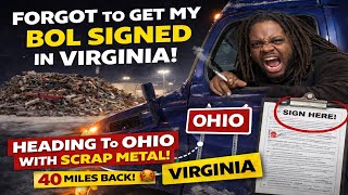 Unsigned BOL....scrap metal Virginia to Ohio|Mercer Owner Op