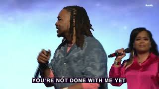 Good Morning!! God is not done with you yet. Be encouraged!! #praiseongo