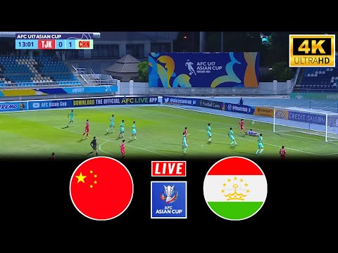 🔴LIVE : China vs Tajikistan | AFC Asian Cup 2024 | China Football Live Stream | Full Match Pes 21