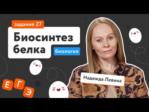 Цитология. Биосинтез белка: задание 27 из ЕГЭ по биологии | Задания ЕГЭ-2022 | «Фоксфорд»