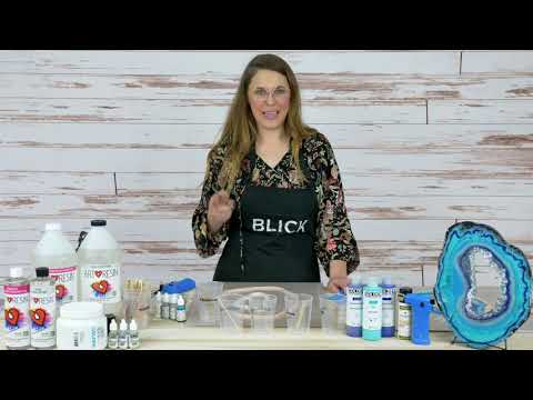 How to Make a Geode Using Resin