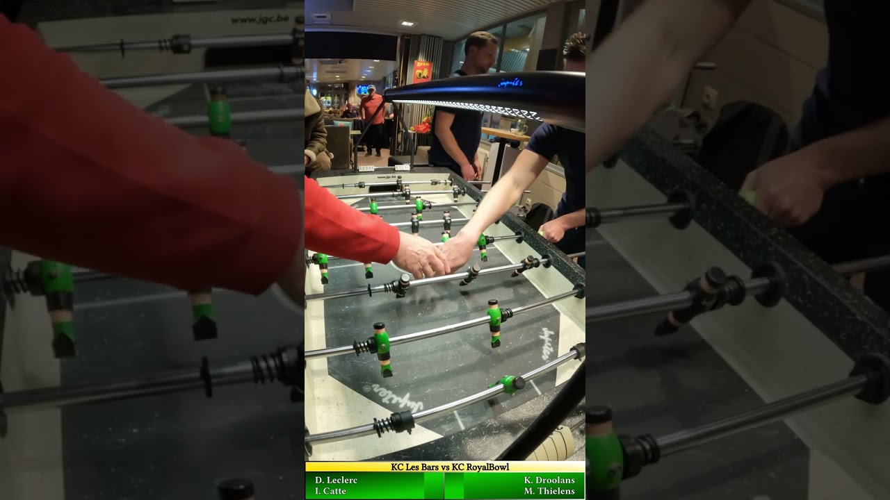 Match 5 - D. Leclerc & I. Catte vs K. Droolans & M. Thielens