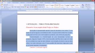 Como Formatar corretamente seu trabalho acadêmico conforme normas ABNT - parte 1