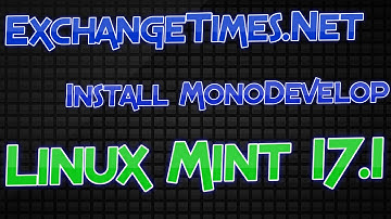 Installing MonoDevelop in Linux Mint 17.1